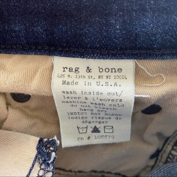 Rag &‎ Bone | Repair Capri in Era Wash - Picture 10 of 14